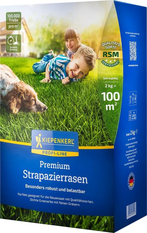 Kiepenkerl Profi-Line Premium Strapazierrasen, 2 kg - 1089004