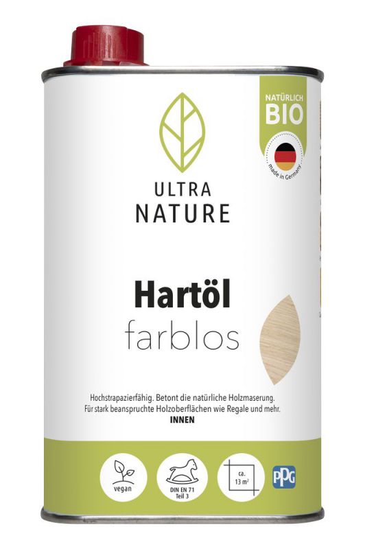 Ultra Nature HartÖl Farblos 0,5 l - 682345
