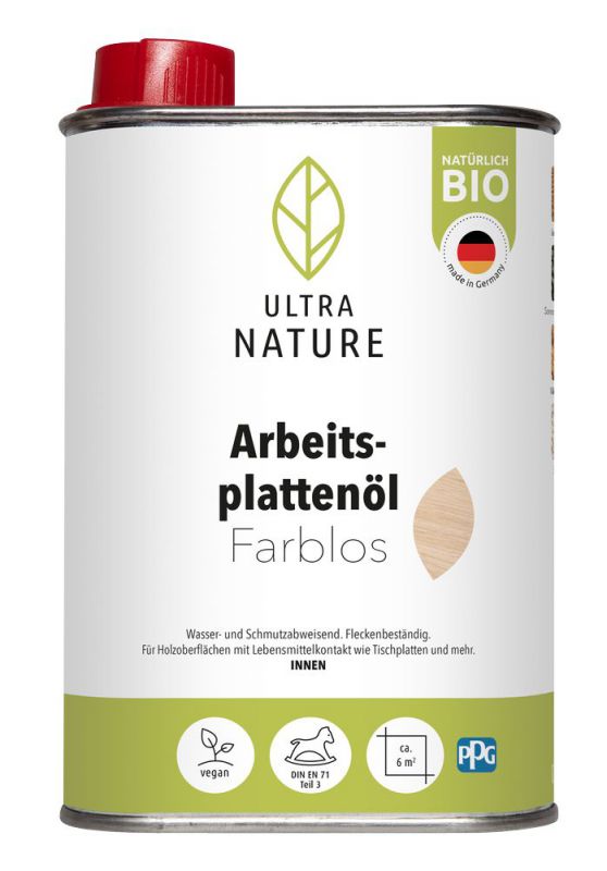 Ultra Nature Arbeitsplattenöl Farblos 0,25 l - 682349