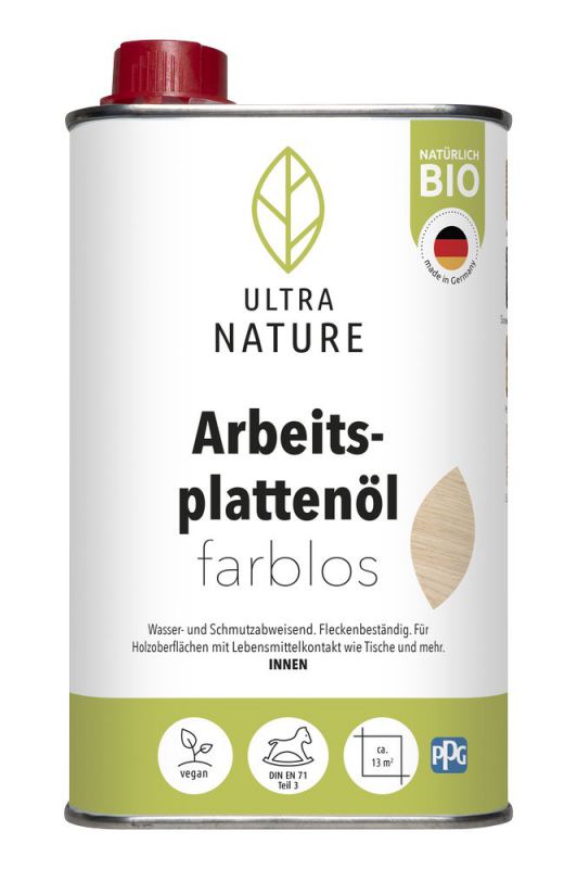 Ultra Nature Arbeitsplattenöl Farblos 0,5 l - 682350