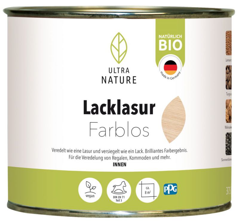Ultra Nature Lacklasur Farblos 0,375 l - 682354