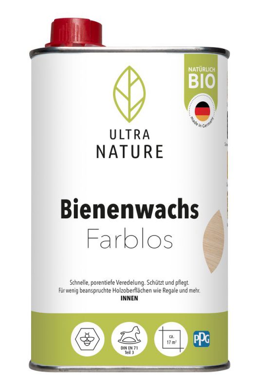 Ultra Nature Bienenwachs Farblos 0,5 l - 682964