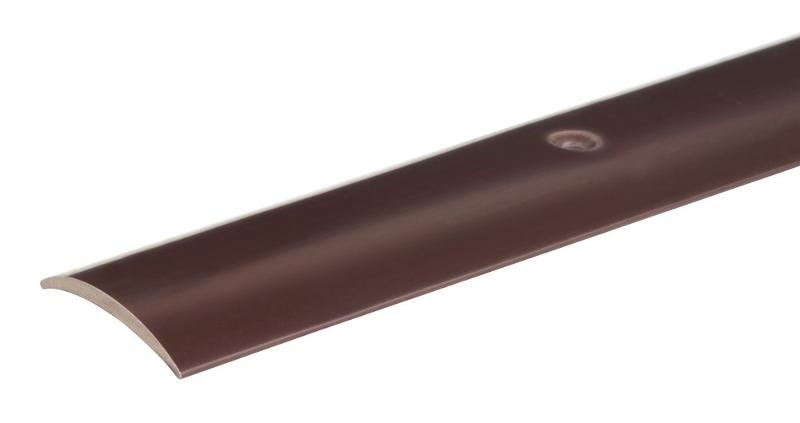 Gah Teppich Ubergangsschiene Kunststoff Braun 0 9m30x1mm 478681