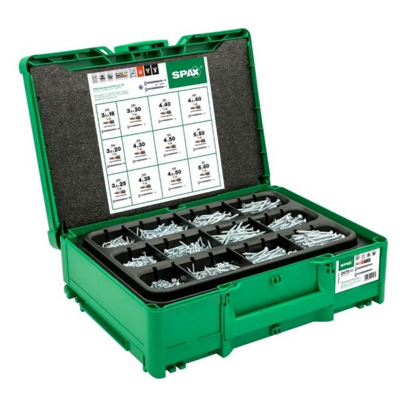 SPAX Montagekoffer systainer T-Loc WIROX - 5000009172010