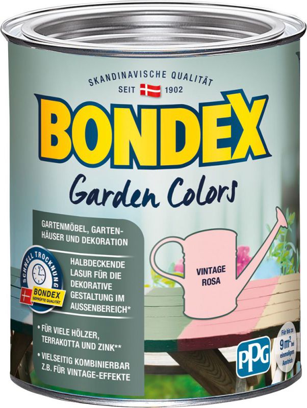 Bondex Garden Colors Vintage Rosa 0,75l - 386160