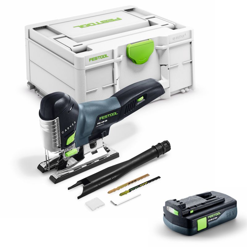FESTOOL Scie sauteuse sans fil CARVEX PSC 420 EB-Basic - 576521