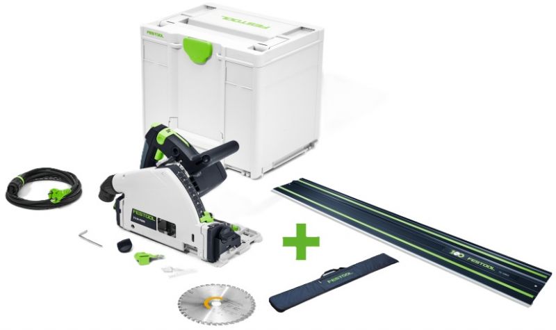 FESTOOL Tauchsäge TS 55 FEBQ-Plus + FS 1400/2 BL + FS-BAG 1400 - 576703_A
