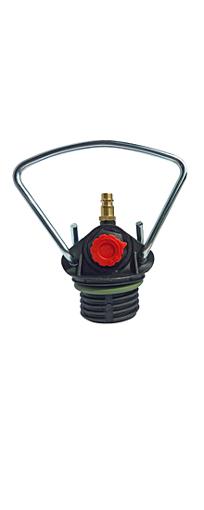 MESTO 6210NB Druckluft-Füllventil f. INOX FERROX-Steckkupplung