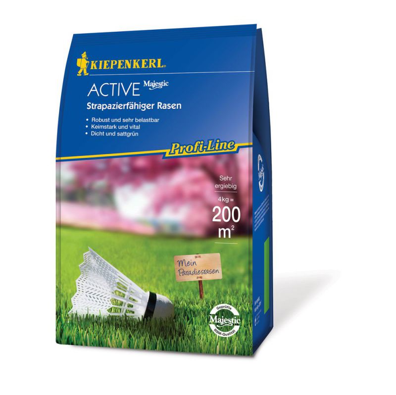 Kiepenkerl Rasen Active Strapazierfä.- KBB 4kg P.L. - 661608 