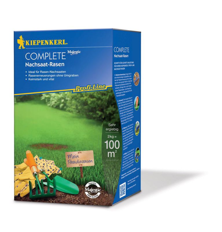 Kiepenkerl Pelouse Réensemencement Complet - 2kg PL - 663107