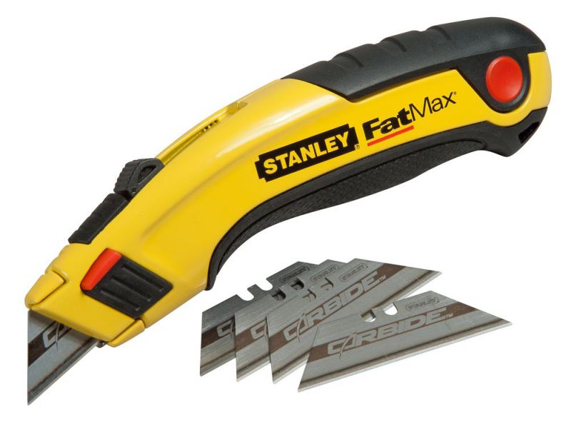 Stanley Messer Fatmax m. 5 Carbide Klingen - 7-10-778
