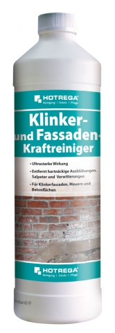 HOTREGA Klinker- und Fassaden-Kraftreiniger 1 L
