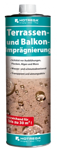 HOTREGA Terrassen- und Balkon-Imprägnierung 5 L