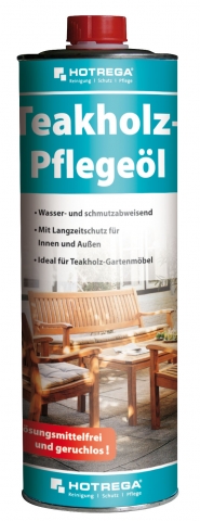 HOTREGA Teakholz-Pflegeöl 1 Liter