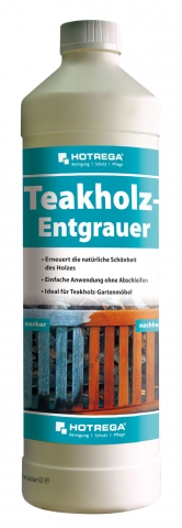 HOTREGA Teakholz-Entgrauer 1 Liter