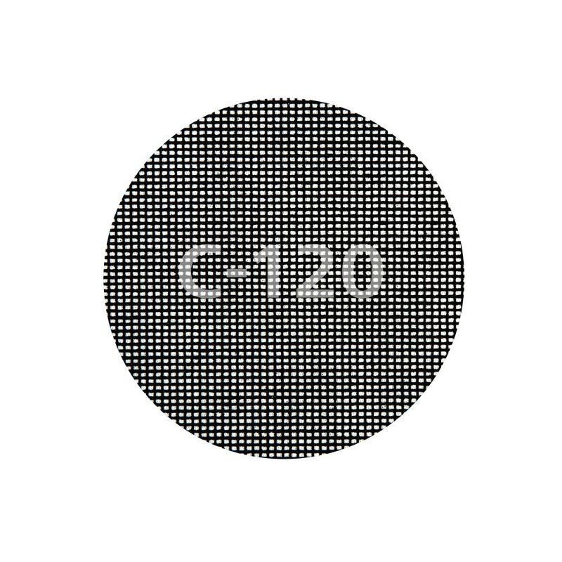 Wolfcraft 5 grilles adhésives carbure de silicium grain 80,120,220 Ã˜ 125 mm