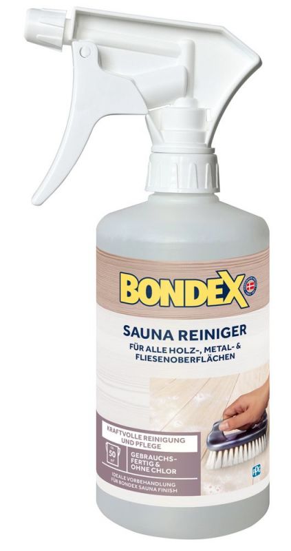 BONDEX Sauna Reiniger Farblos 0,5 L - 473032