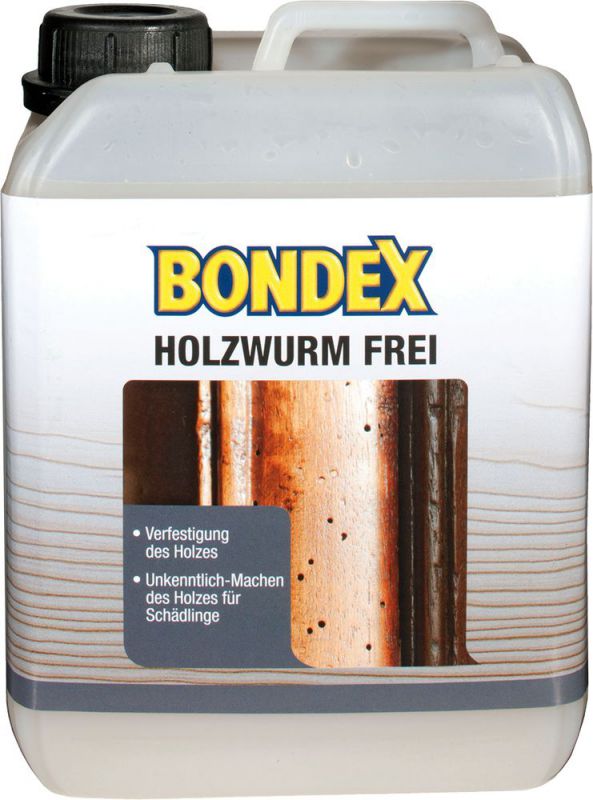 Bondex Holzwurm Frei Farblos 2,50 l - 352466