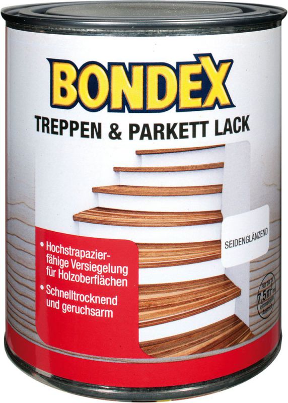 Bondex Treppen & Parkett Lack Seidenglänzend 0,75 l - 352557
