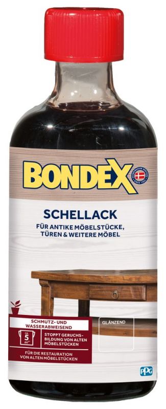 Bondex Schelllack GLÄNZEND 0,25 l - 479785