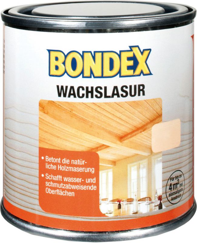 Bondex Wachslasur Hellbraun 0,25 l - 352672