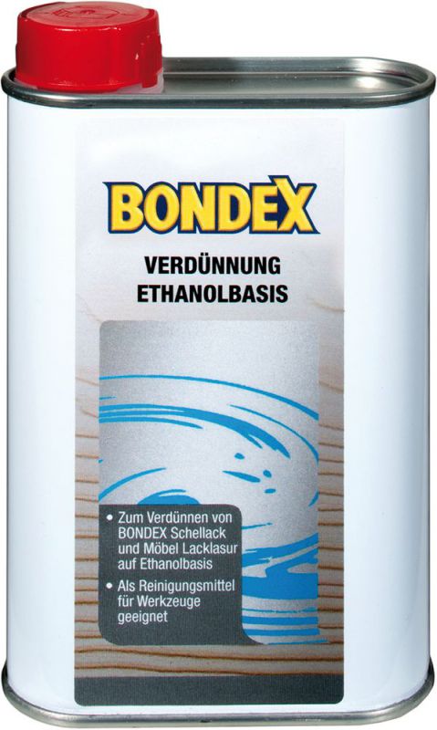 Bondex Verdünnung Ethanol Basis Farblos 0,25 l - 352896