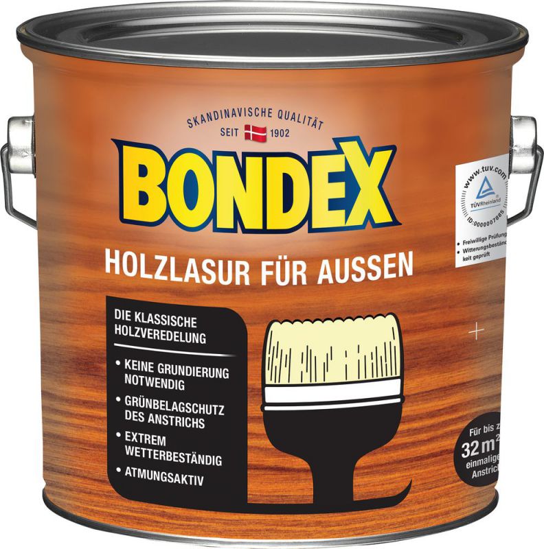 Bondex Holzlasur für Außen DunkelGrau 2,50 l - 365230