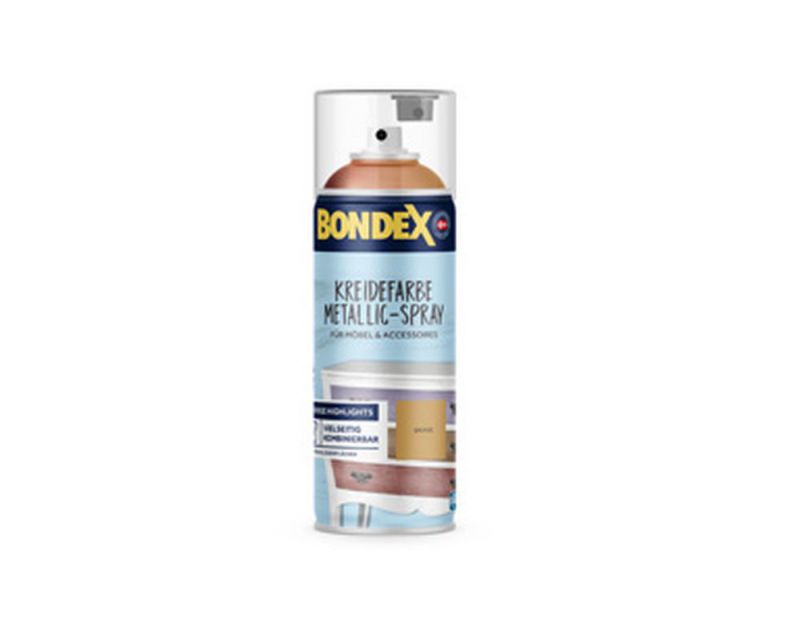 Bondex Kreidefarbe Metallic-Spray Bronze 0,4l - 440229