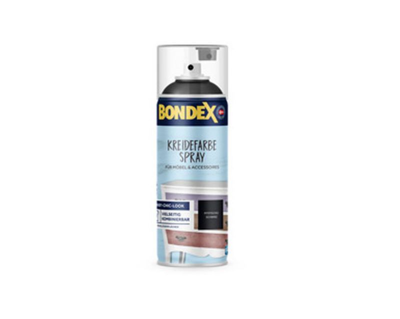 Bondex Kreidefarbe Spray Mystisches Schwarz 0,4l - 440240