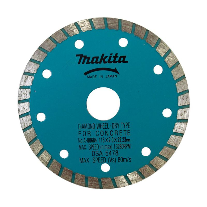 MAKITA DIAMANTSCHEIBE 115mm PFANNE (A-80684)