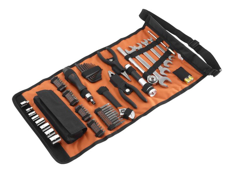 Black + Decker Mechaniker-Set 71-tlg. in Rolltasche - A7144-XJ