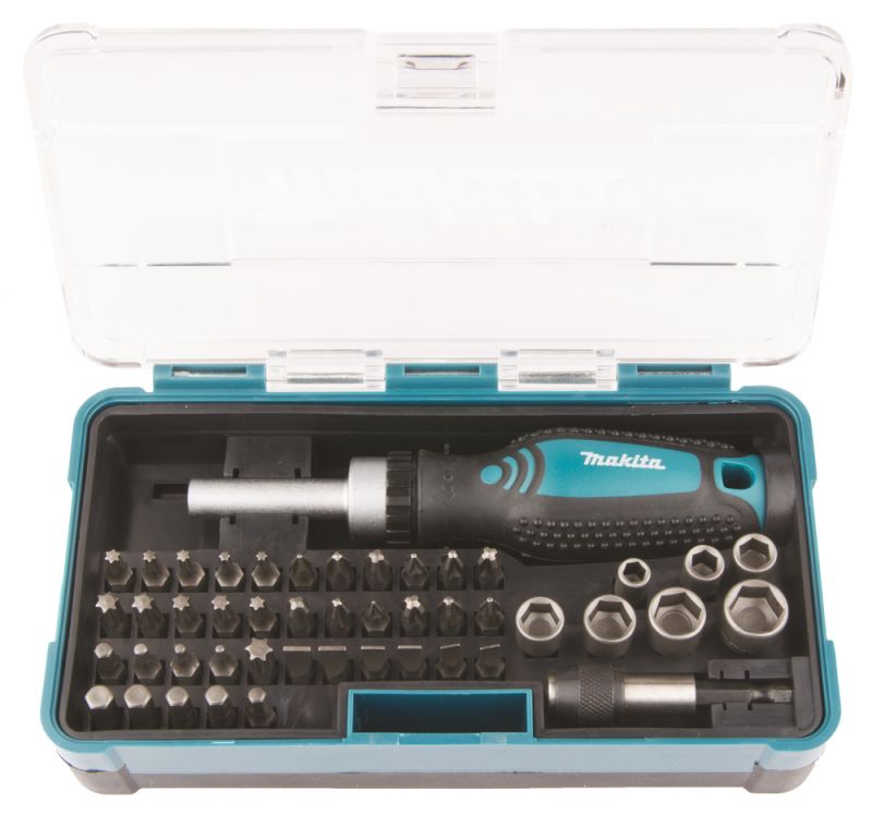MAKITA Ratschen + Bit-Set 47tlg (B-36170)