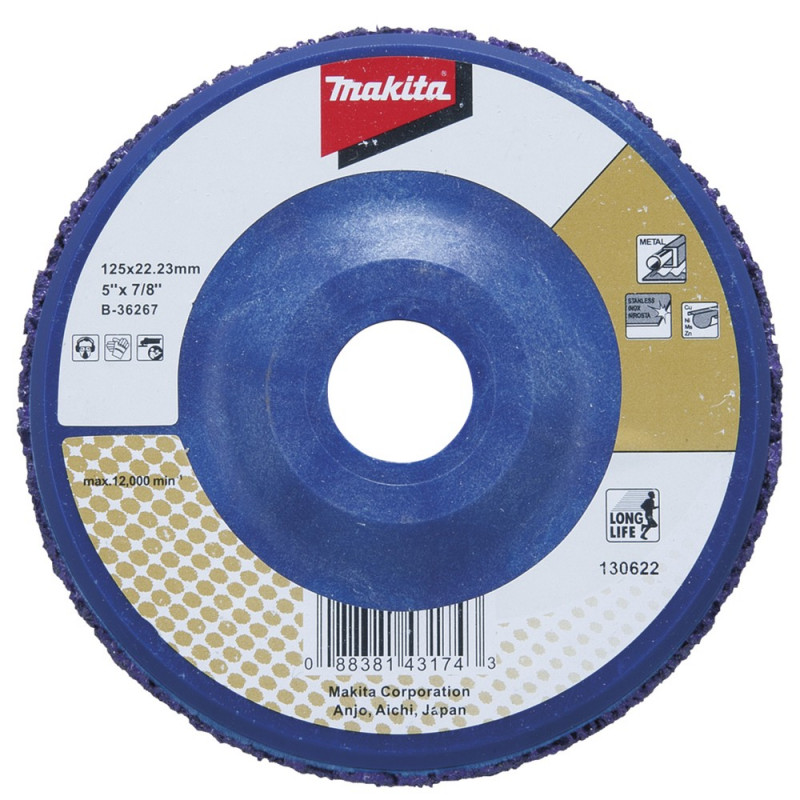 MAKITA Reinigungsscheibe LL 125mm (B-36267)