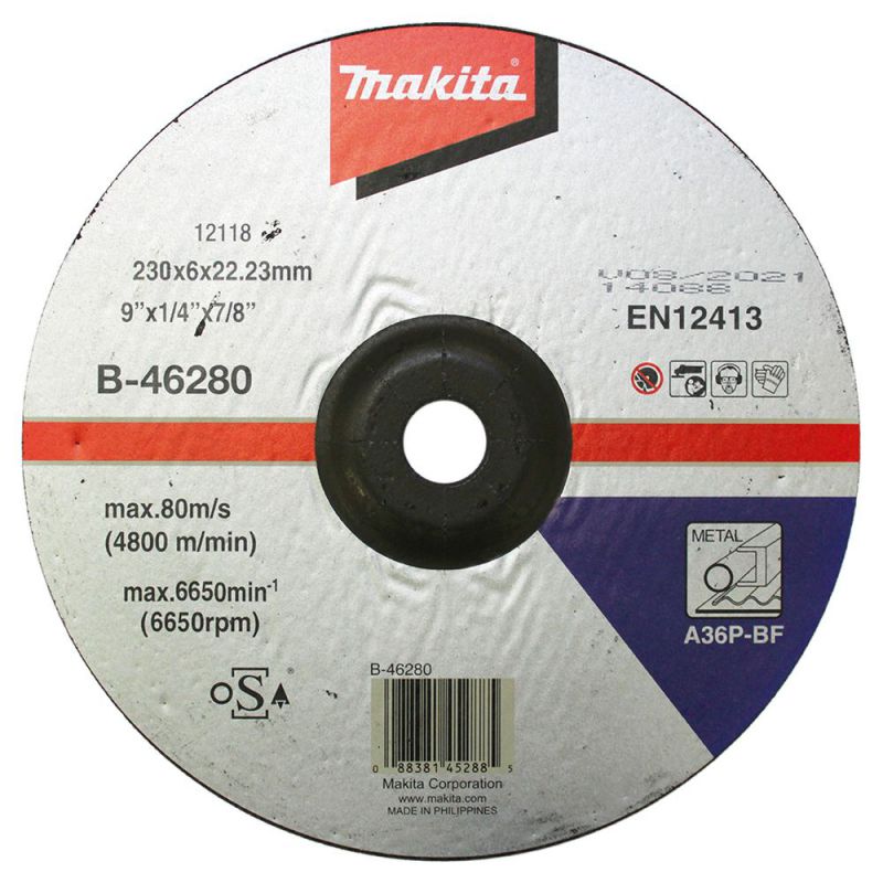 MAKITA Schruppscheibe 230x6mm Stahl (B-46280)