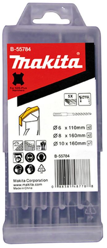 MAKITA SDS PLUS Bohrer-Set (B-55784) günstig bei rubart.de