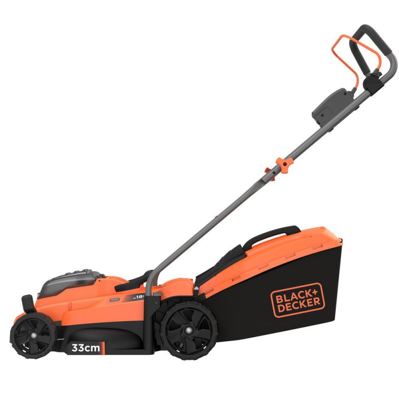 Black + Decker 2x18V 33CM Akku-Rasenmäher, ohne Akku - BCMW3318N-XJ