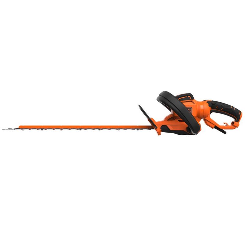 Black + Decker 650W 60CM Elektro-Heckenschere Drehhandgriff, Sägespitze - BEHTS551-QS