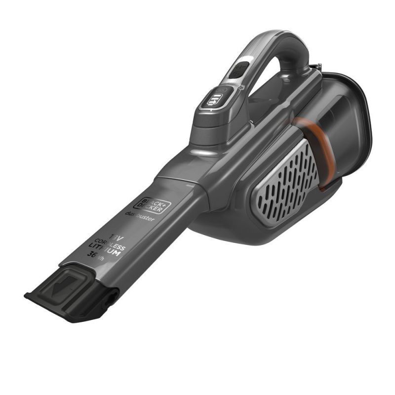Black + Decker 18V/2,0Ah (36Wh) Lithium Dustbuster, Ladekabel - BHHV520JF-QW