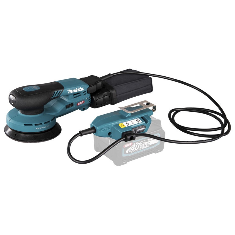 MAKITA Akku-Exzenterschleifer 40V max. / 125 mm ø (ohne Ladegerät und Akkus) - BO001CGZ