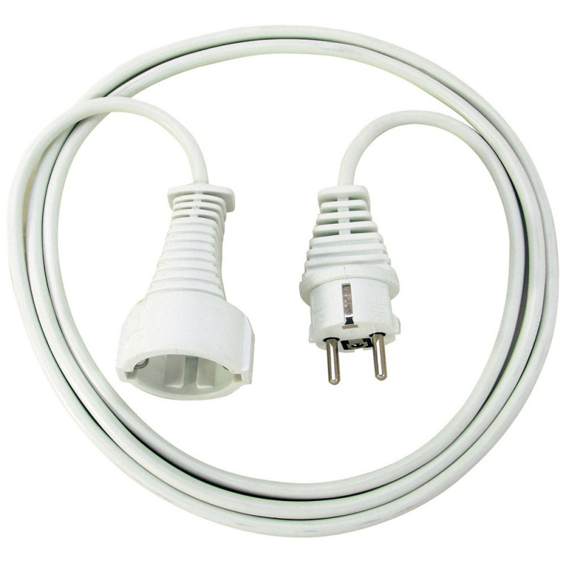 Brennenstuhl Qualitäts-Kunststoffkabel 3m weiß
