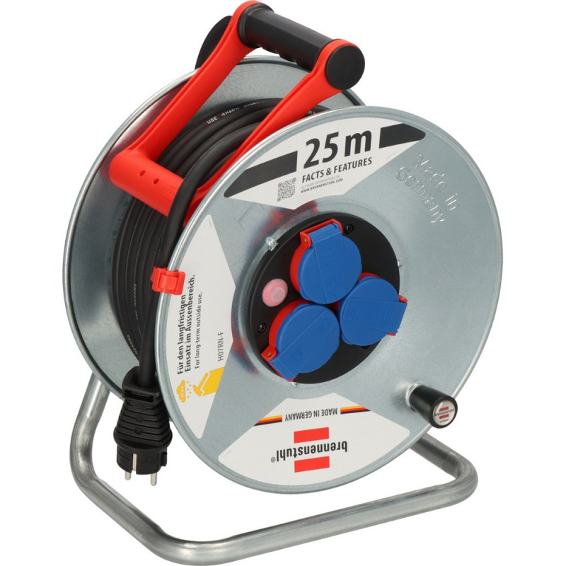 Brennenstuhl Kabeltrommel Garant S IP44 25m - 1198350