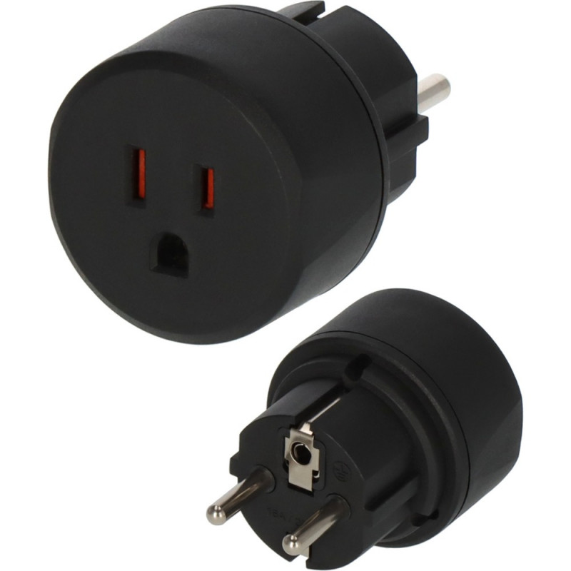 Brennenstuhl Travel Adapter USA, Japan/ Schutzkontakt