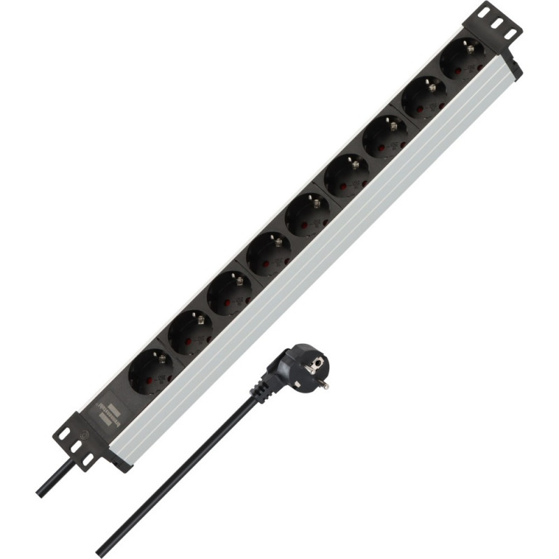 Brennenstuhl Premium-Line Technik Alu 9-fach 2m 1390007009