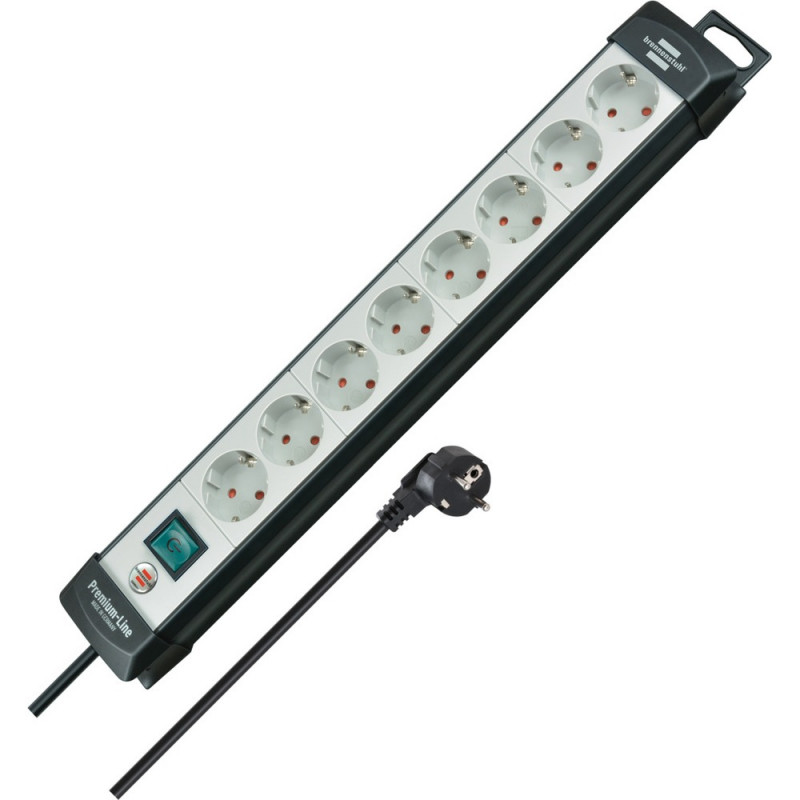Brennenstuhl Premium-Line Steckdosenleiste 8-fach s/lg 5m
