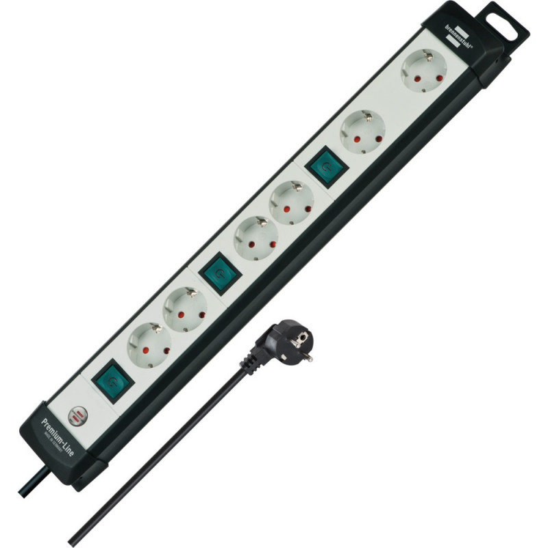 Brennenstuhl Premium-Line Technik Steckdosenleiste 6-fach schwar