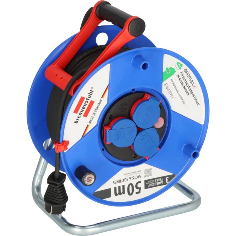 Brennenstuhl Garant IP44 Kabeltrommel 50m AT-N05V3V3-F 3G1,5
