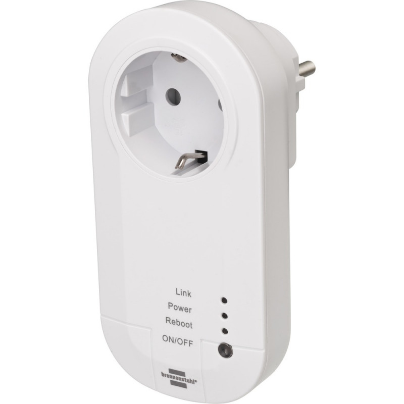 Brennenstuhl Steckdose WIFI LRF01 433, weiß (WA 3600, IP20 *DE*) - 1294840