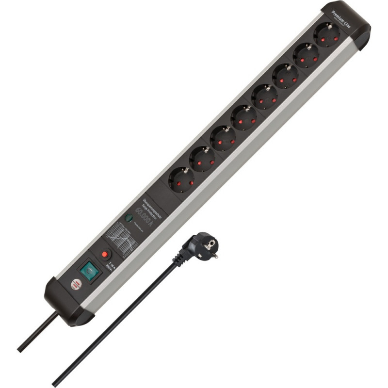 Brennenstuhl Steckdosenleiste Premium-Line 8fach 3m - 1391010800