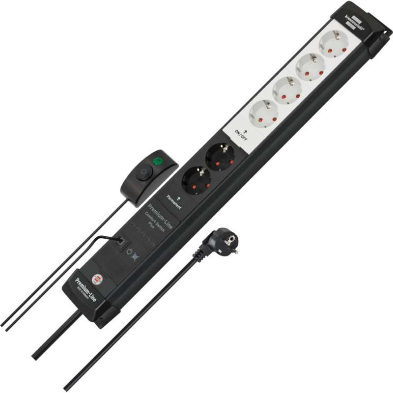 Brennenstuhl Steckdosenleiste Premium-Line 2+4fach 3m - 1951560103