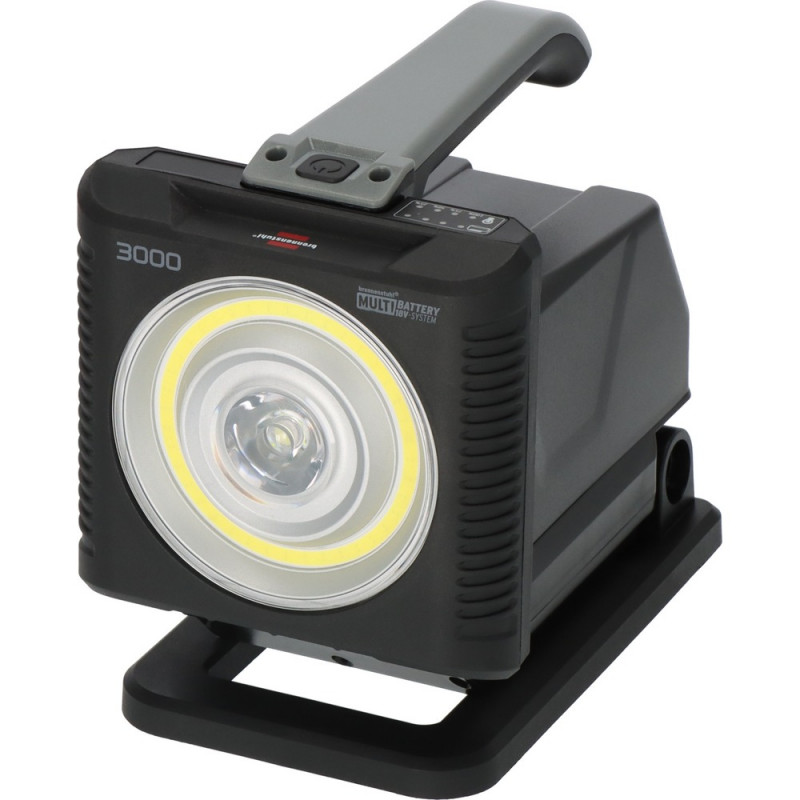 Brennenstuhl professionalLINE Multi Battery LED Akku Handleuchte HL 3000, 1140 + 2160lm, IP54 - 1173730000